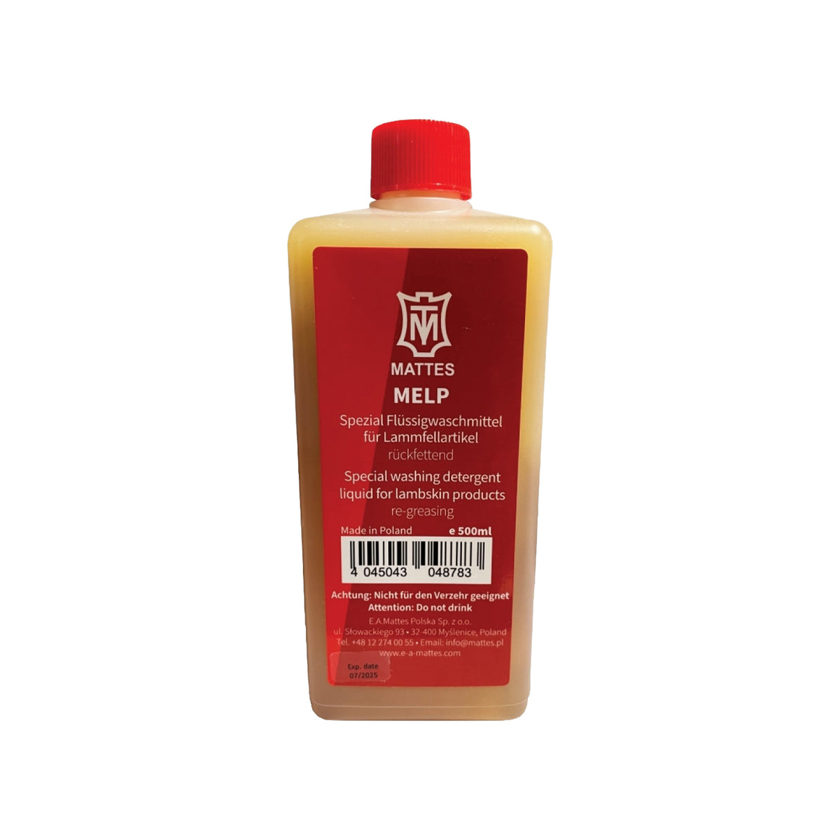 Mattes Melp Sheepskin Wash 17 oz.