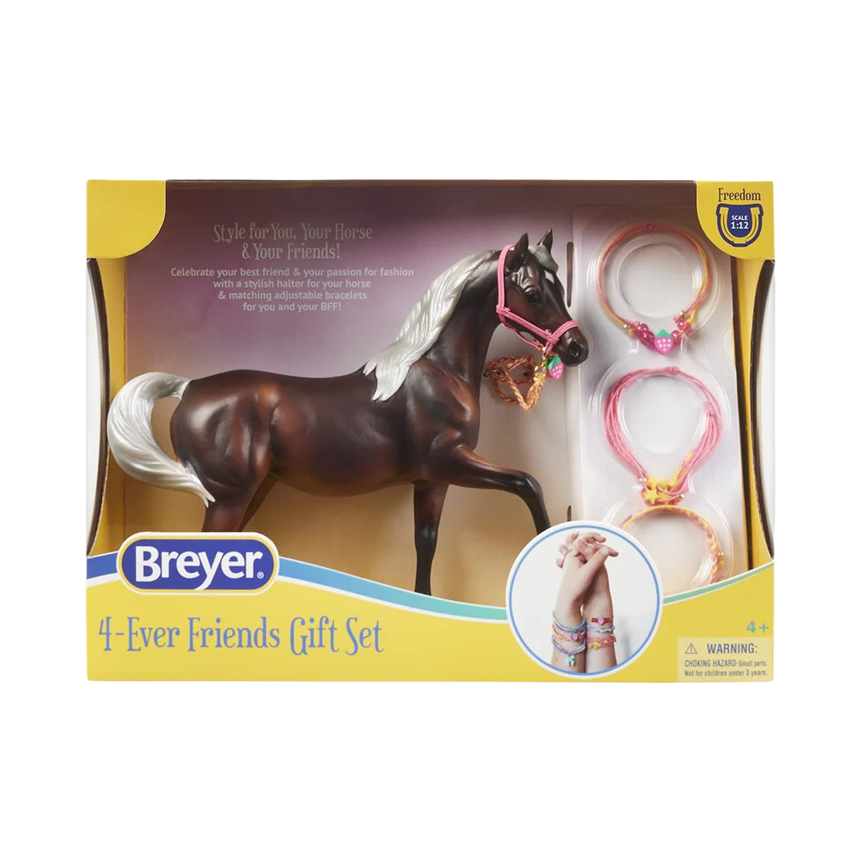 Breyer Freedom Series 4-Ever Friends Pink Perfection Gift Set