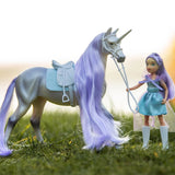 Breyer Freedom Series Twila & Moonstone Magical Unicorn & Rider