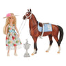Breyer Freedom Series Winner's Circle Gift Set Tinsley & Buttercup Breeze