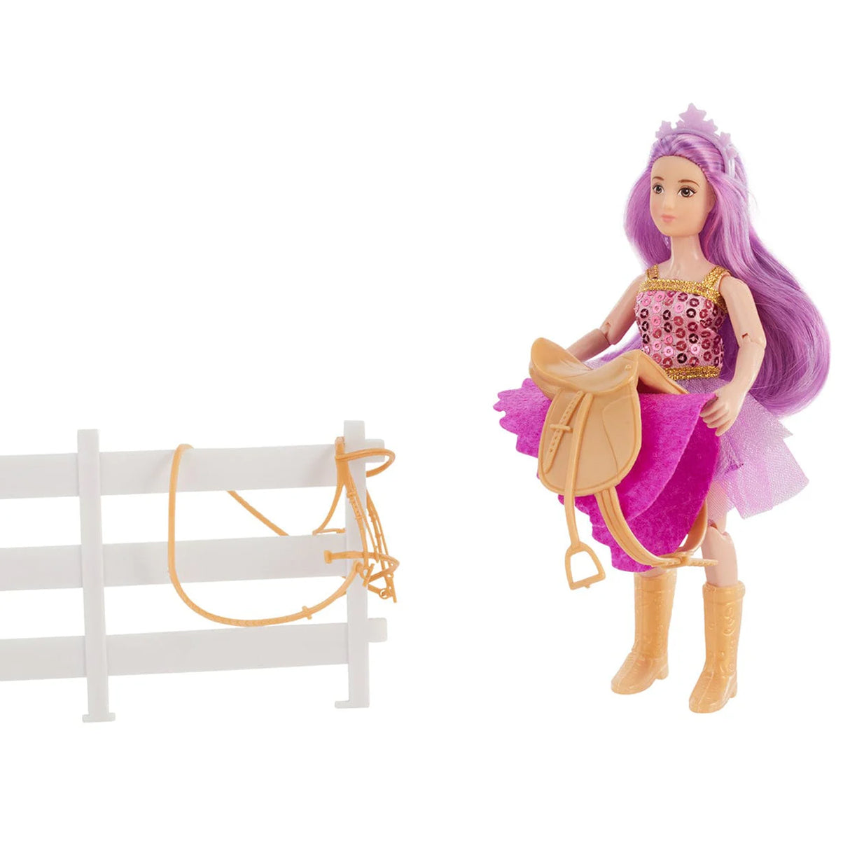 Breyer Freedom Series Lyra Unicorn Rider W/ Tack