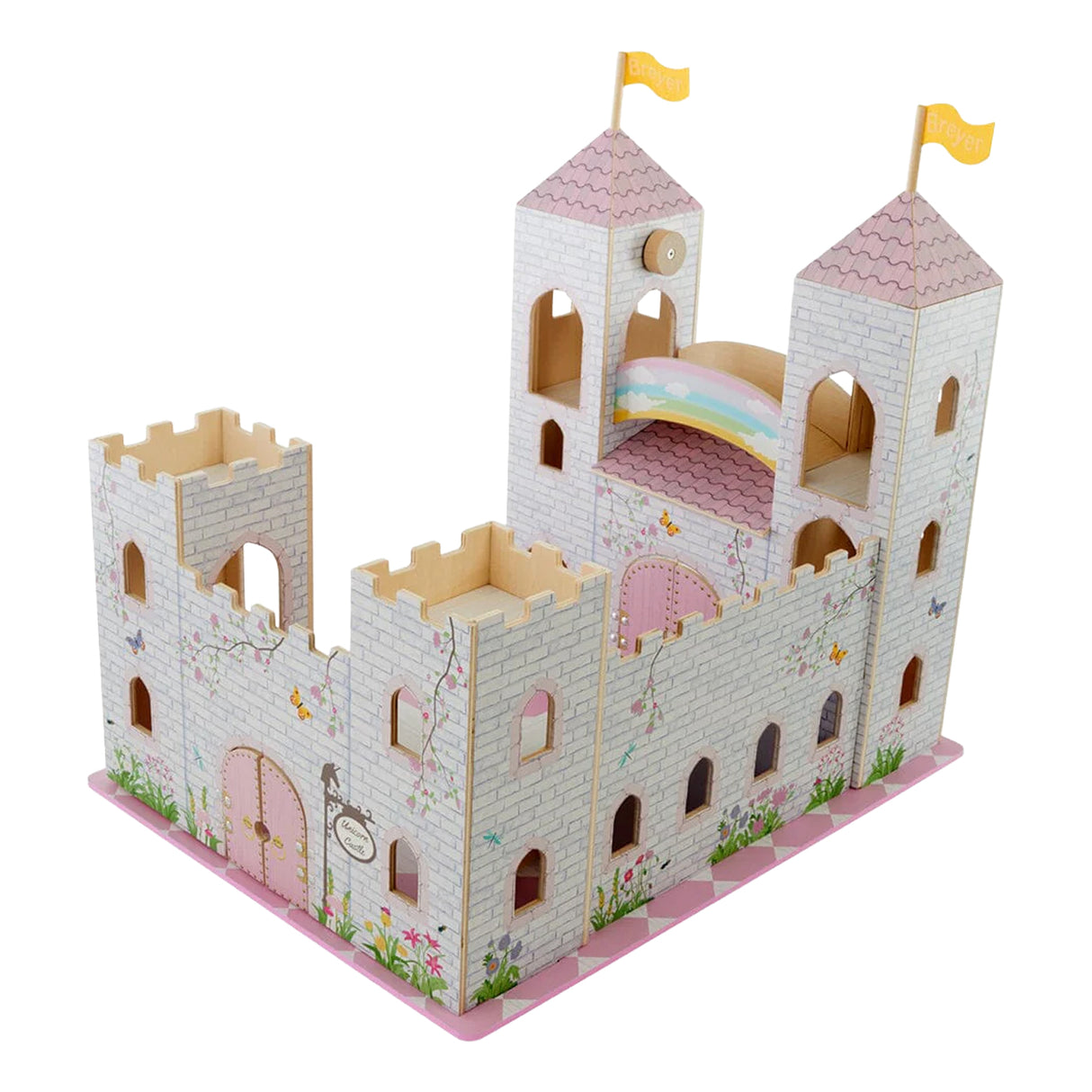 Breyer Stablemates Unicorn Magic Deluxe Wood Castle Playset