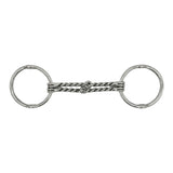 Jake Adams Loose Ring Gag Double Twisted Wire Bit