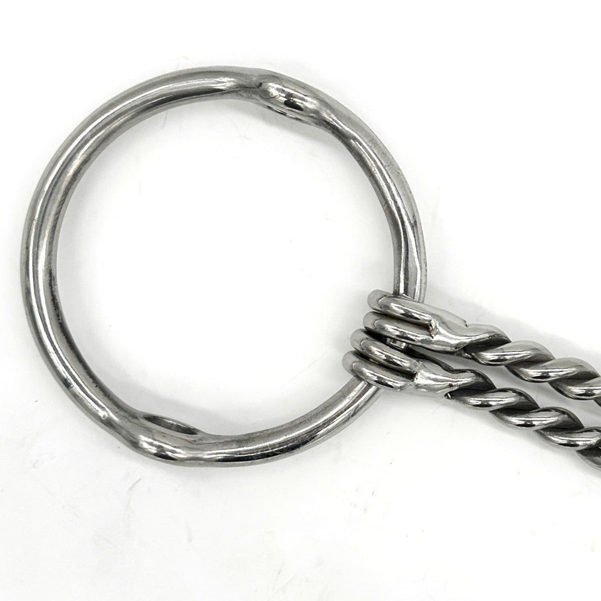 Jake Adams Loose Ring Gag Double Twisted Wire Bit