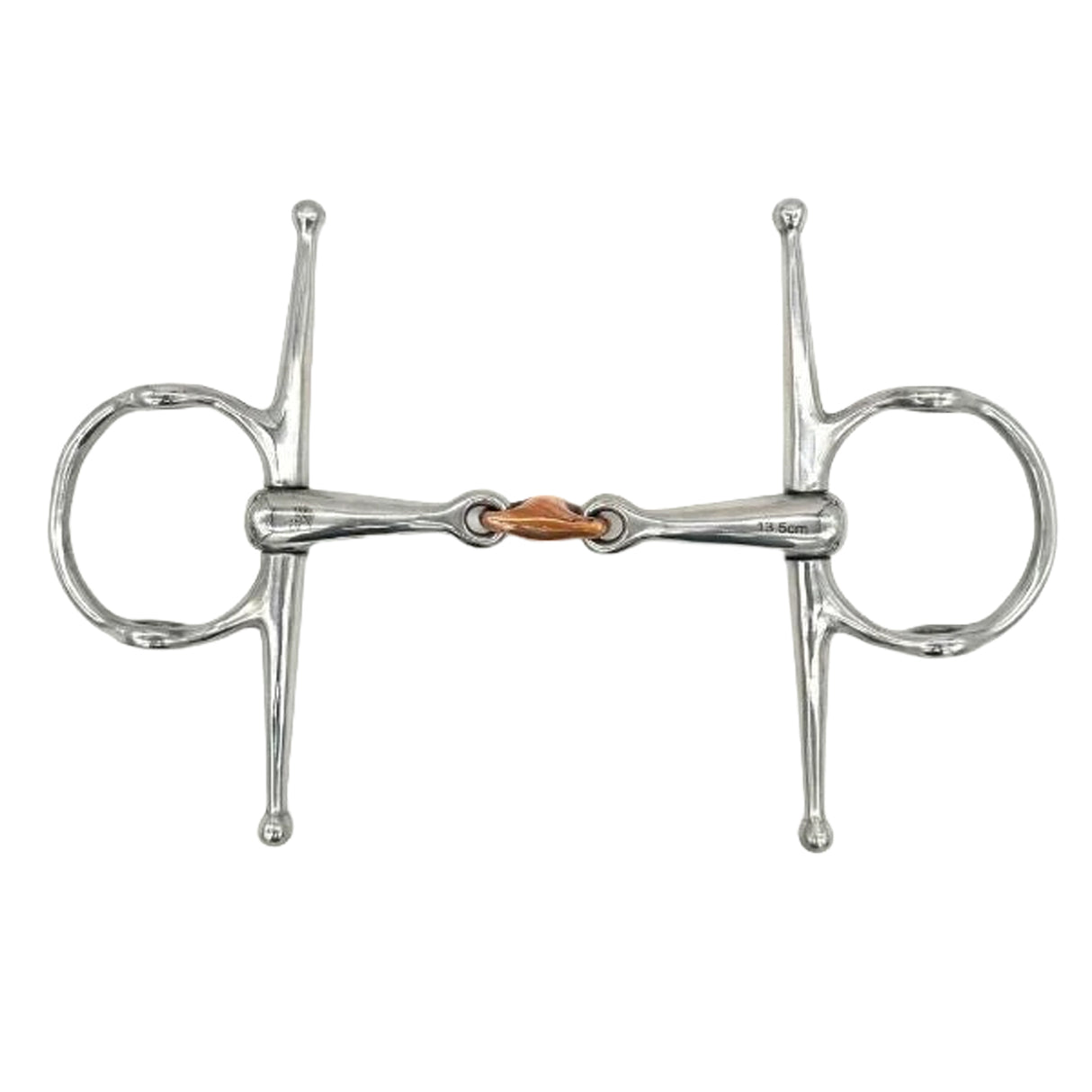 Jake Adams Nelson Gag Double Jointed Bit W/ Copper Lozenge