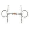 Jake Adams Nelson Gag Double Jointed Bit W/ Copper Lozenge