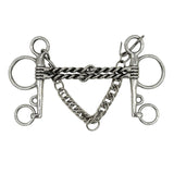 Jake Adams Pelham Double Twisted Wire Bit