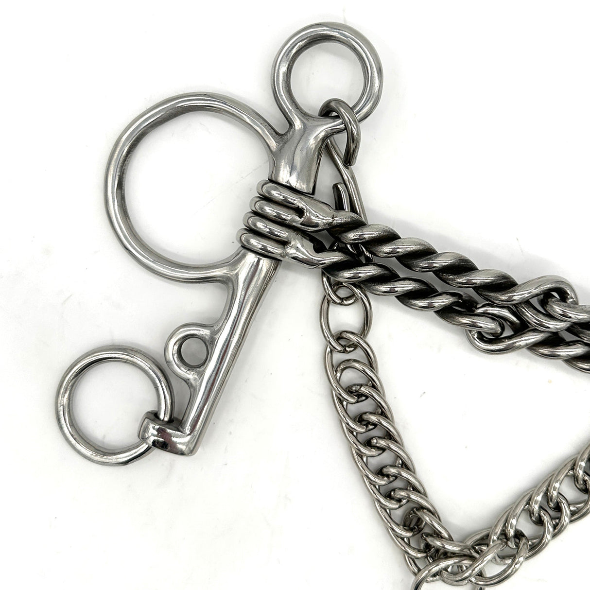 Jake Adams Pelham Double Twisted Wire Bit