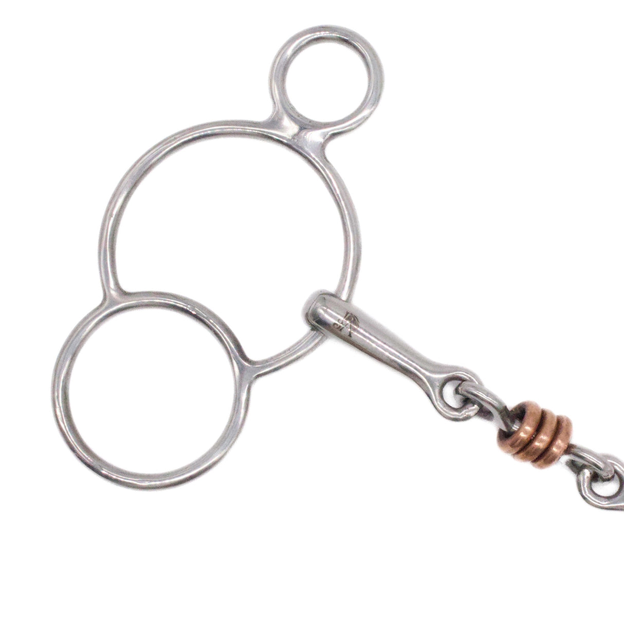 Jake Adams 2-Ring Elevator Double Jointed Bit W/ Triple Copper Roller