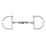 Jake Adams Dee Ring Double Jointed Bit W/ Triple Copper Roller