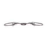 Jake Adams Dee Ring Double Jointed Whistle Bit W/ Lozenge