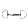 Jake Adams Dee Ring Double Twisted Wire Bit