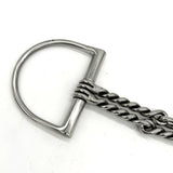 Jake Adams Dee Ring Double Twisted Wire Bit