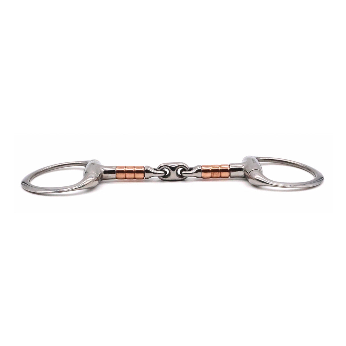 Jake Adams Eggbutt Copper Roller Double Jointed Elliptical Bit