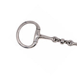 Jake Adams Eggbutt Double Jointed Bit W/ Stainless Steel Roller