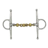 Jake Adams Full Cheek Brass Waterford Bit