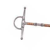 Jake Adams Full Cheek Copper Roller Double Jointed Elliptical Bit