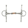 Jake Adams Full Cheek Double Jointed Bit W/ Copper Lozenge