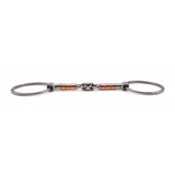 Jake Adams Loose Ring Copper Roller Double Jointed Elliptical Bit