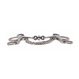 Jake Adams Pelham Double Jointed Bit W/ Stainless Steel Roller