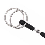 Jake Adams Wilson Rubber Snaffle Bit