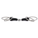 Jake Adams Wilson Rubber Snaffle Bit