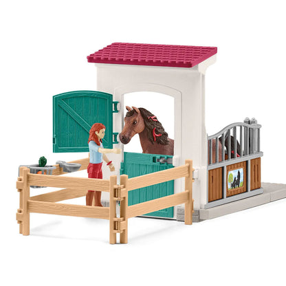 Schleich Horse Club Horse Box W/ Hannah & Cayenne