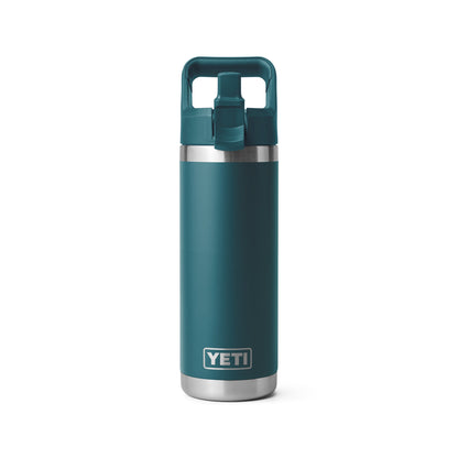 YETI Rambler Water Bottle W/ Colour-Matched Straw Cap 532 mL