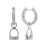 Kelly Herd Hanging English Stirrup Earrings