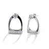 Kelly Herd Stud Earrings W/ Large English Stirrup Jackets