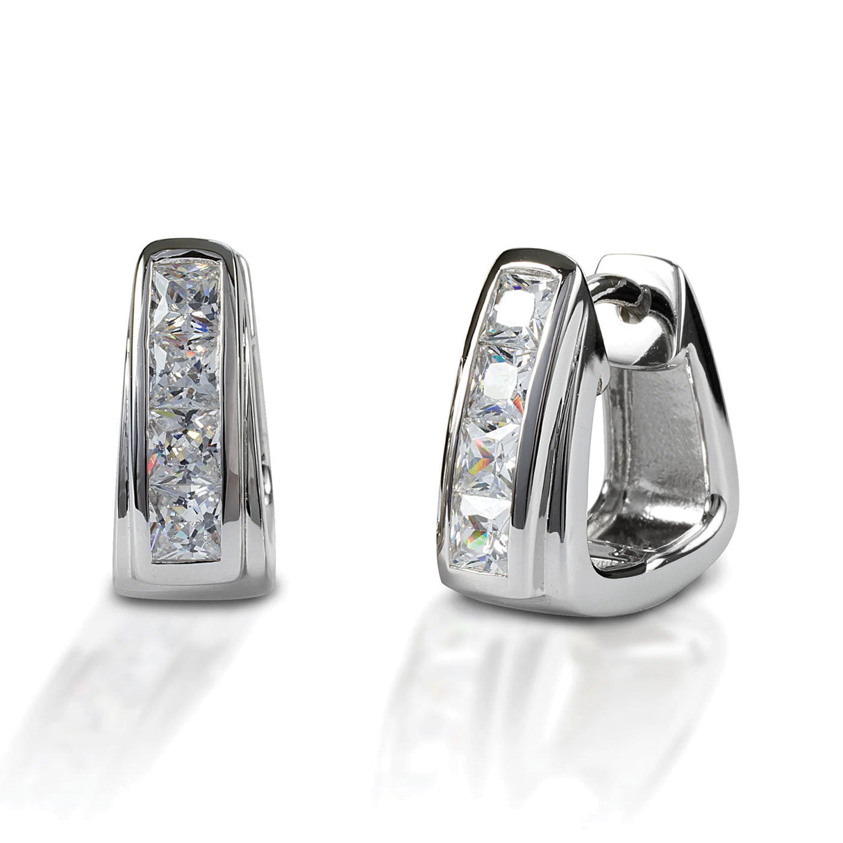 Kelly Herd Contemporary Stirrup Hoop Earrings