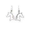 Cinto Horse Head Drop Earrings