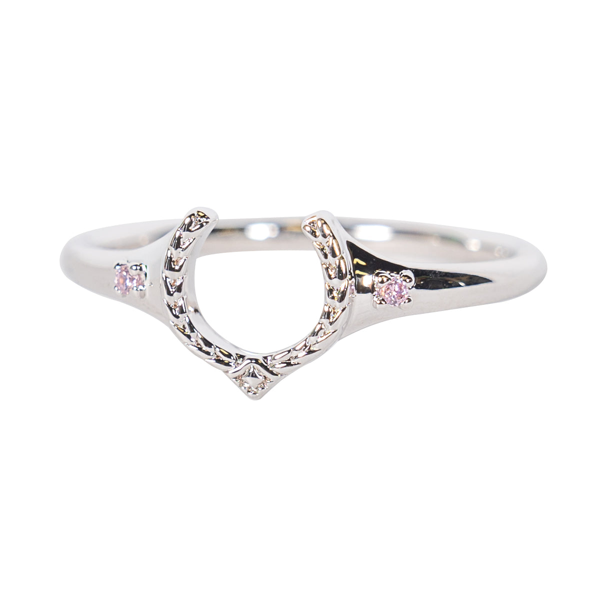 Cinto x Kelly Herd Silver Horseshoe Ring