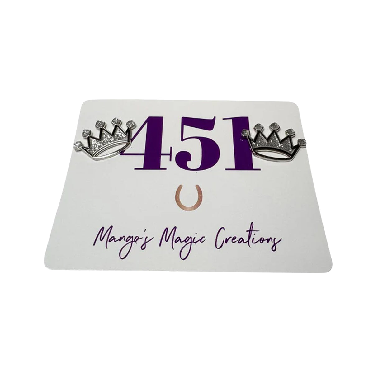 Mango's Magic Bling Crowns Number Pins