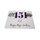 Mango's Magic Bling Crowns Number Pins