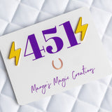Mango's Magic Lightning Number Pins