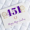 Mango's Magic Cried Ribbon Number Pins