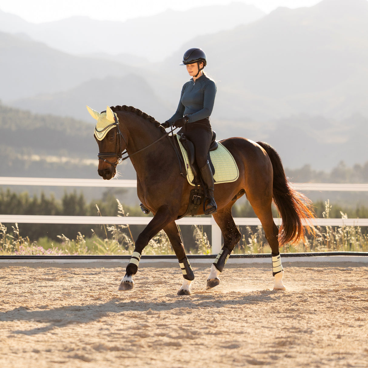 LeMieux Suede Dressage Square Saddle Pad