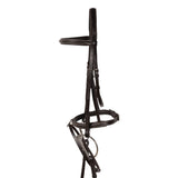 Val du Bois Padded Fancy Stitched Bridle W/ Removable Flash & Reins