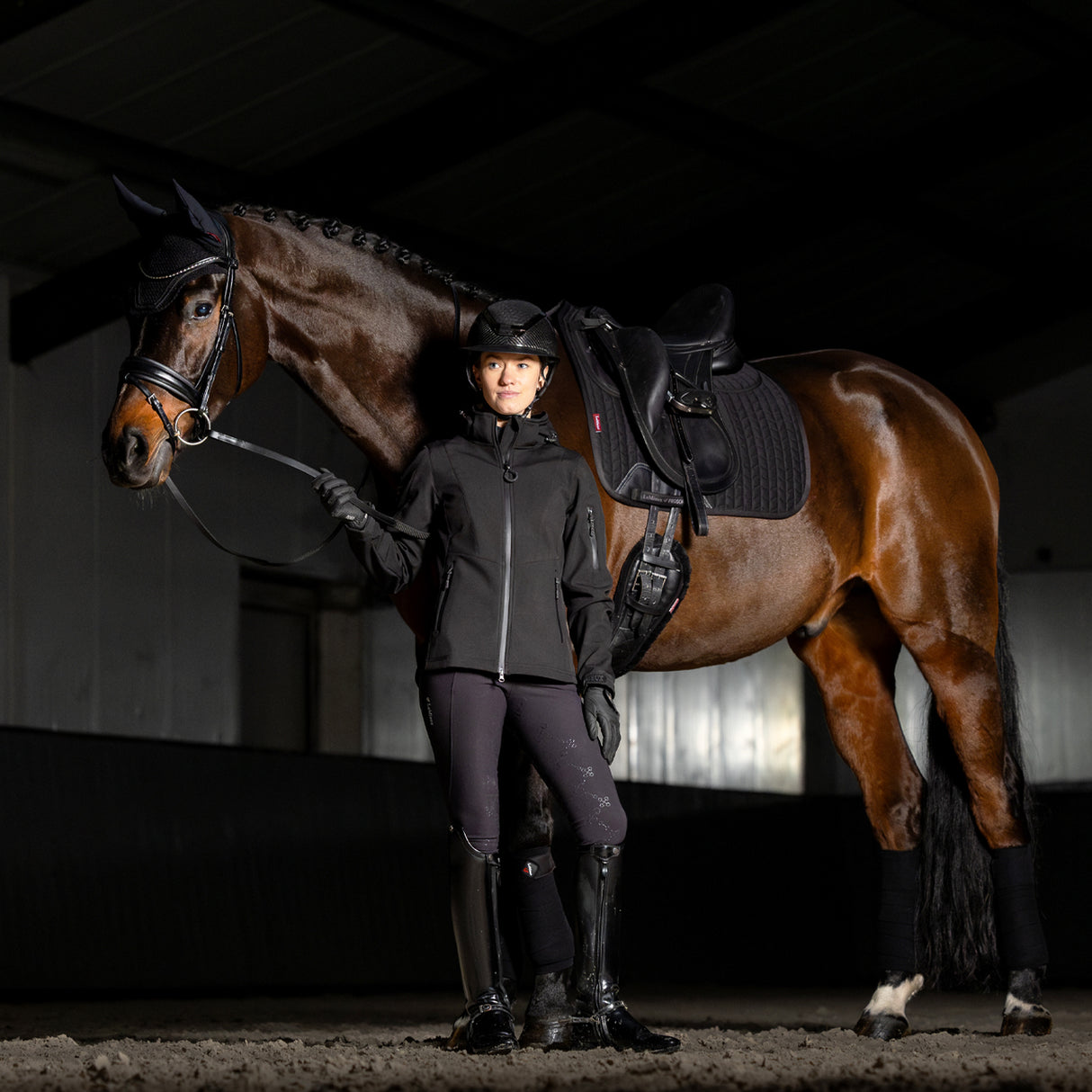 LeMieux ProSorb Plain Two Pocket Dressage Saddle Pad