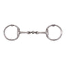 Jake Adams Eggbutt Gag Double Jointed Bit W/ Stainless Steel Roller