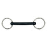 Jake Adams Fixed Gag Hard Rubber Mullen Bit