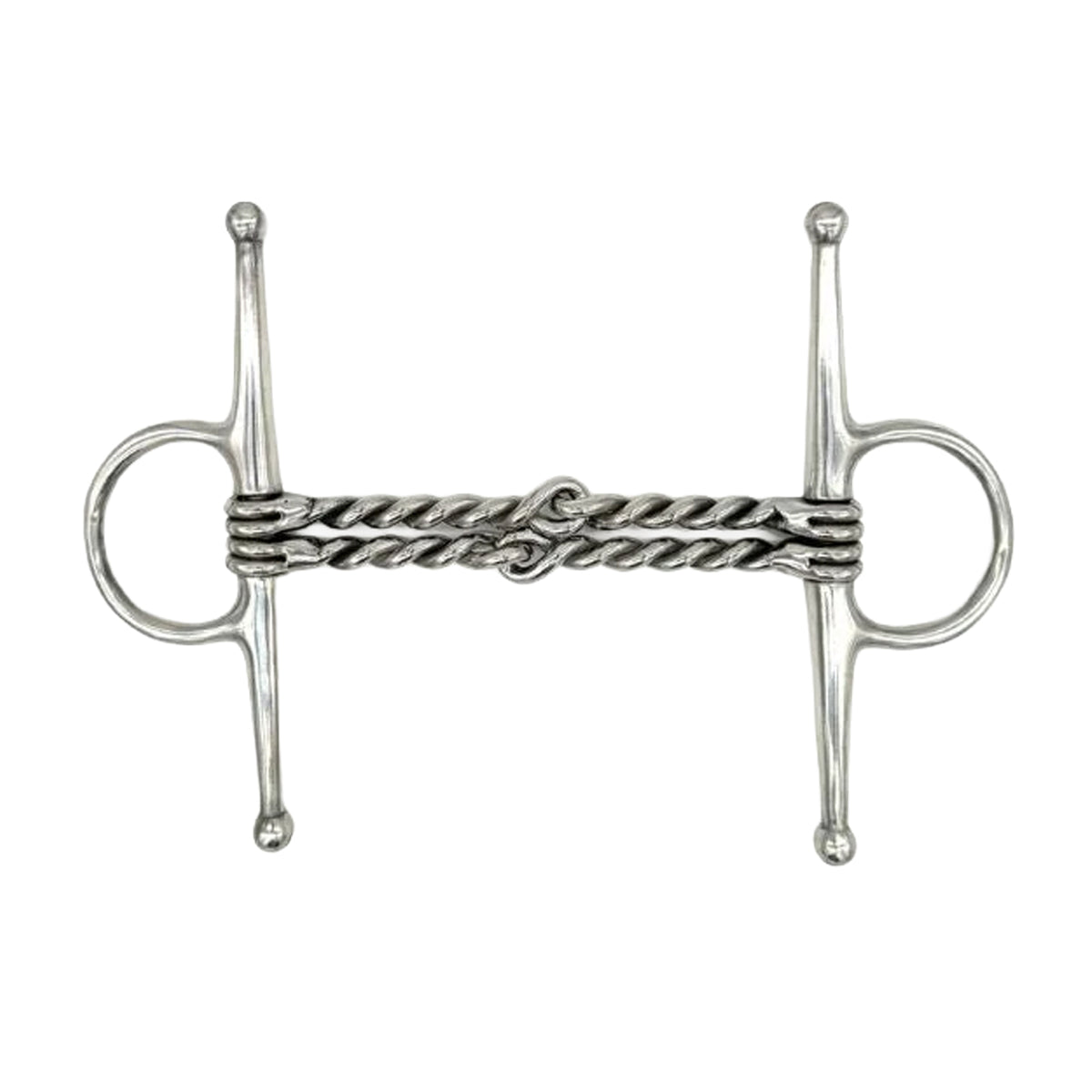 Jake Adams Full Cheek Double Twisted Wire Bit