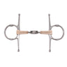 Jake Adams Full Cheek Nelson Gag Double Jointed Leather Bit W/ Lozenge