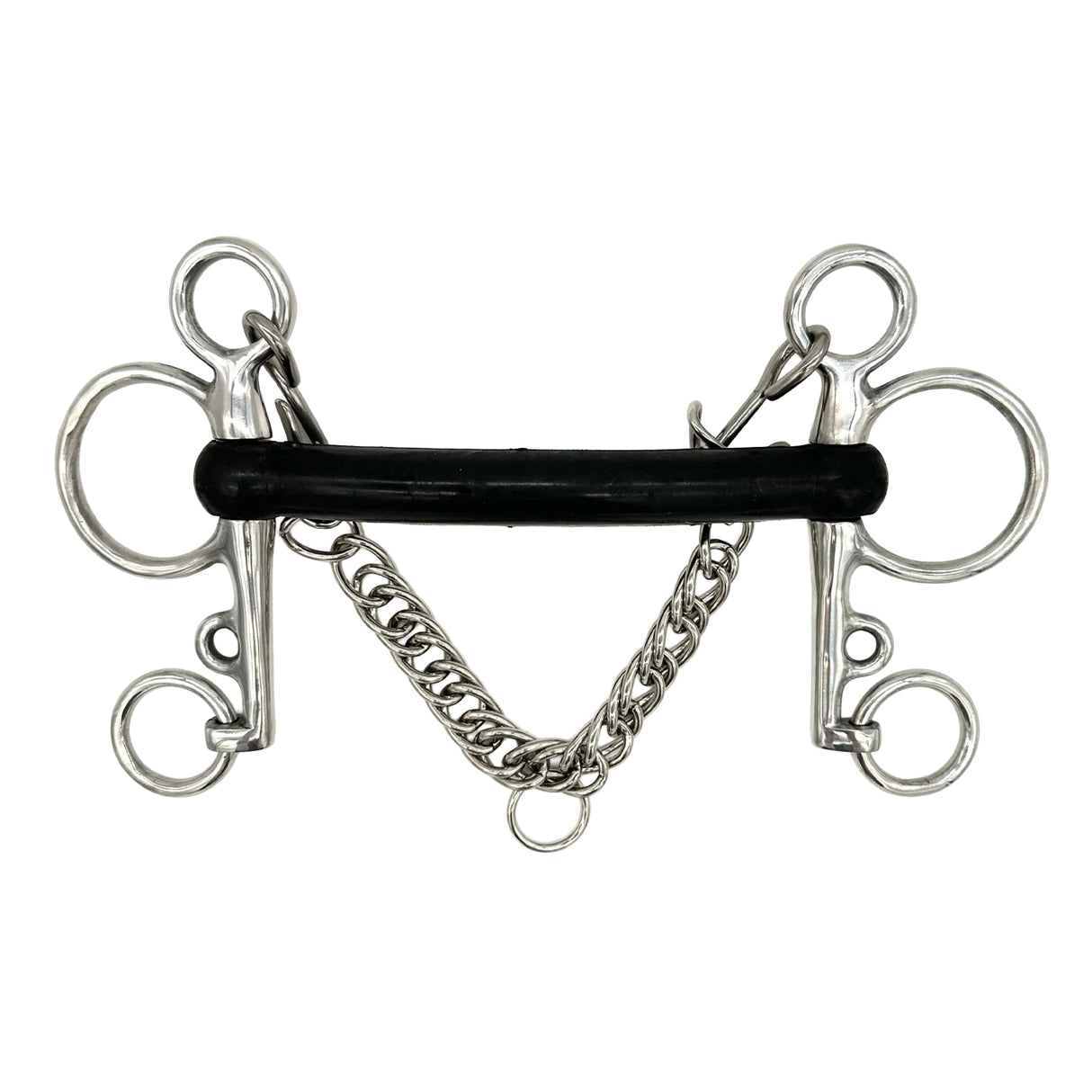 Jake Adams Pelham Hard Rubber Mullen Bit