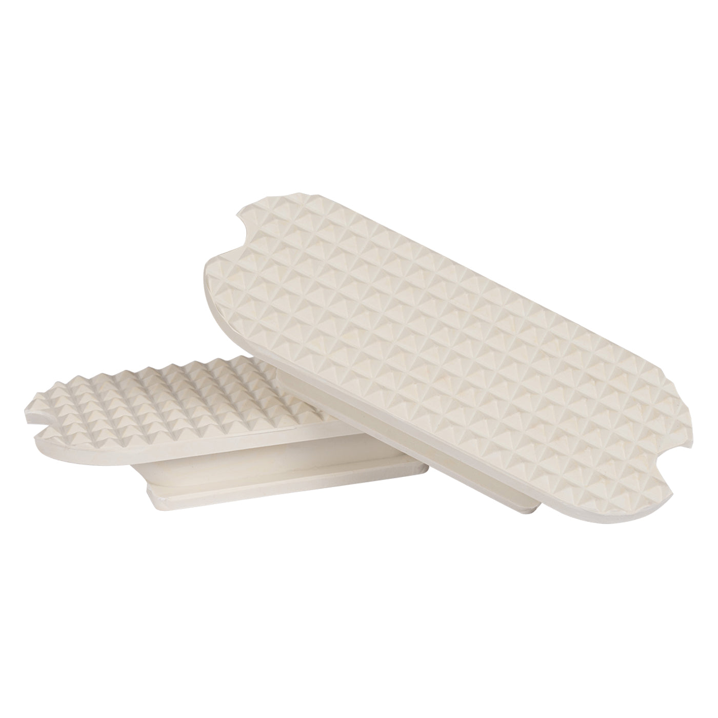 Intrepid International Cuscinetti Per Staffe Fillis, Imbottitura In Pelle Bianca, 12,7 Cm, Venduti In Coppia