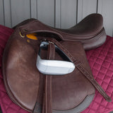 Mondega Fancy Stitch Stirrup Leathers