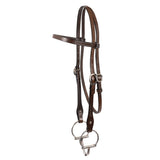 Copper Canyon Bridle Leather Browband Headstall