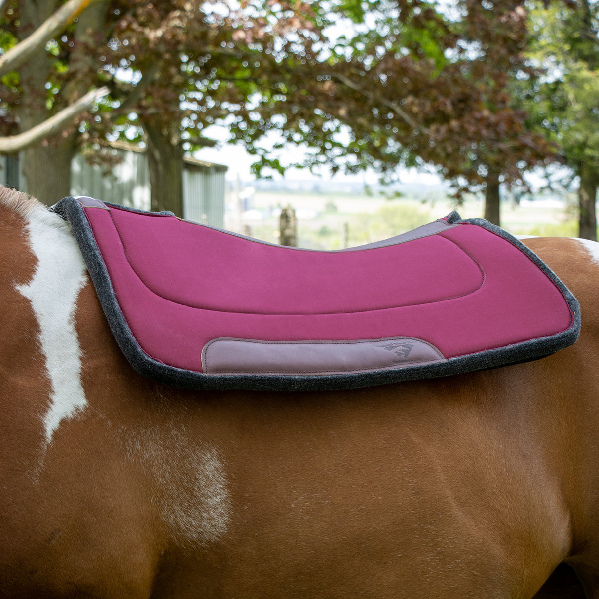 Diamond Wool Contoured Ranch Saddle Pad