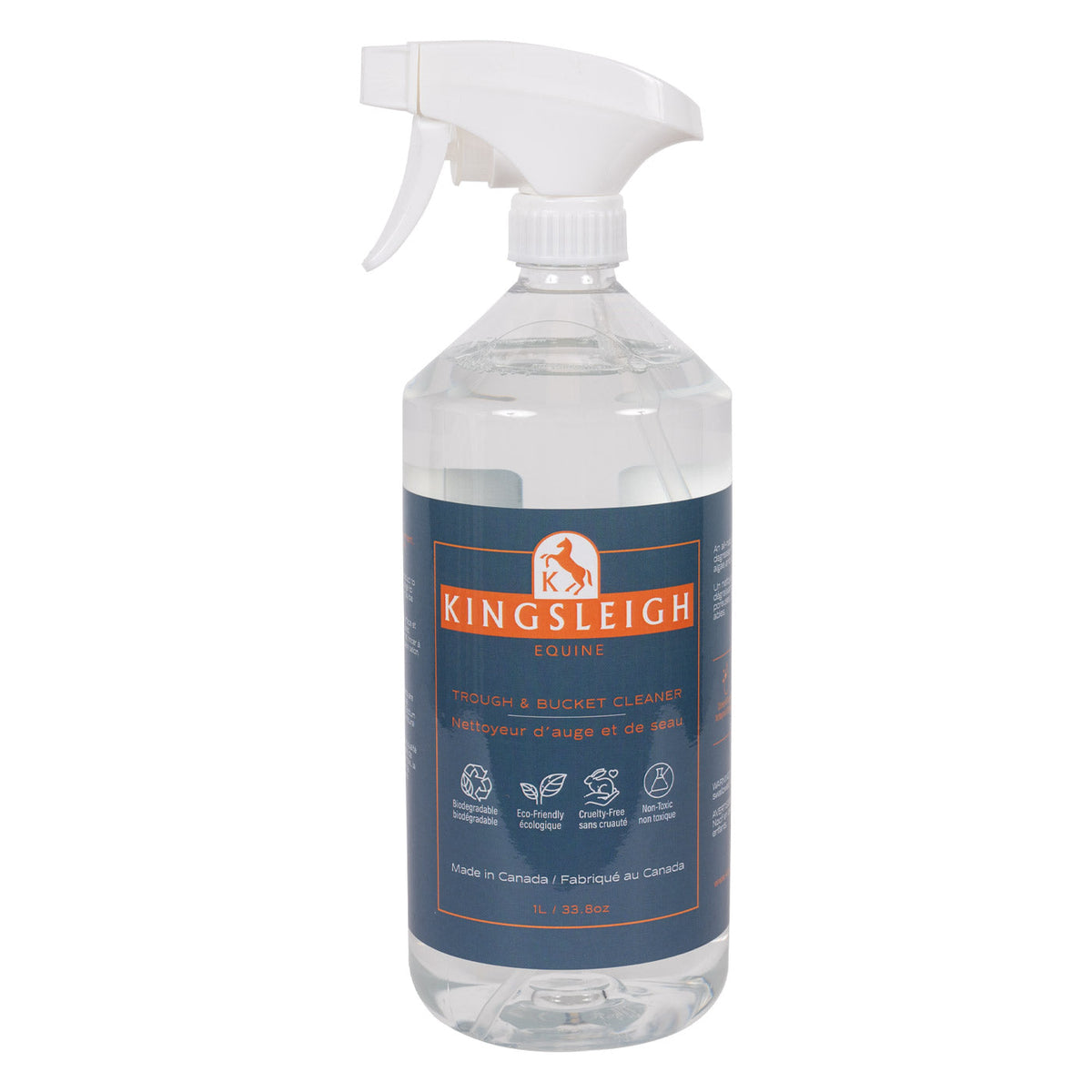 Large Trough Cleaner Kingsleigh Equine Trough & Bucket Cleaner W/ Sprayer 33.8 oz ...